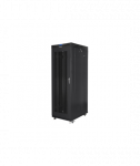 Lanberg, Rack cabinet 19" free-standing 42U/800x1000 (flat pack) with mesh door, LCD, FF01-8042-23BL, Black