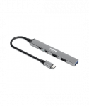 PORT CONNECT | USB-C Hub with 4 USB ports, 1X USB-C, 100W
