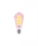 Philips Smart WiFi Filament Clear ST64 RGB, E27, 6.3 W, Full colour