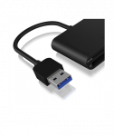 Raidsonic, ICY BOX, IB-CR301-U3 USB 3.0 External card reader, USB 3.0 Type-A, 3 x card reader slot: CF, SD, microSD