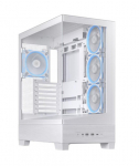 Case ASUS ASUS A31 PLUS Case MidiTower Case product features Transparent panel ATX BTX MicroATX MiniITX Colour White