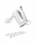 Bosch Hand Mixer MFQ3030 Hand Mixer 350 W Number of speeds 4 Stainless steel/Plastic Turbo mode White