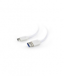 CABLE USB-C TO USB3 1.8M WHITE/CCP-USB3-AMCM-6-W GEMBIRD