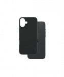 CARE by PanzerGlass Case Fashion, Back protection, Apple, iPhone 16 Plus, Recycled plastic, Black