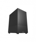 FSP Case, S110-B, Black, M-ATX Mid Tower