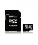 Silicon Power Elite UHS-I 16 GB, MicroSDHC, Flash memory class 10, SD adapter