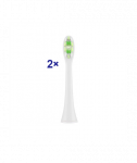 Hambaharja otsikud ETA WhiteClean ETA070790400 Heads, For adults, Number of brush heads included 2, White