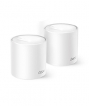 Wireless Router TP-LINK Wireless Router 1500 Mbps Mesh Wi-Fi 6 1x10/100/1000M 1x2.5GbE DHCP DECOX10(2-PACK)