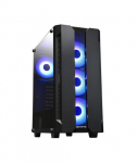 Case CHIEFTEC HUNTER MidiTower Not included ATX MiniITX Colour Black GS-01B-OP