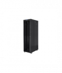 Lanberg, Rack cabinet 19" free-standing 47U/800x1200 (flat pack) with glass door, LCD, FF01-8247-12BL, Black