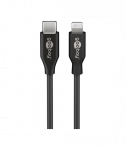 Goobay | Lightning USB-C Charging and Sync Cable | Round cable