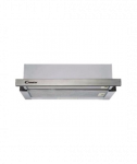 &Otilde;hupuhasti Candy CBT625/2X/1, B, Telescopic, Built-in, Width 60 cm, Extraction power 332 m&sup3;/h, Mechanical control, Silver