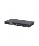 Switch DAHUA S3218-16ET-135 Switch type Unmanaged Switch layer L2 Rack mounting Yes Stackable Yes Form factor 1U 16xRJ-45
