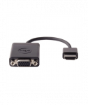Dell, Adapter HDMI to VGA, 470-ABZX, Black, HDMI - Male, HD-15 (VGA) - Female