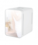 Adler Mini refrigerator with mirror AD 8085 Free standing, Larder, Height 27 cm, Fridge net capacity 4 L, White