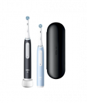 Hambahari Oral-B, Duo Pack, iO3 Series, Rechargeable, For adults, Number of brush heads included 2, Number of teeth