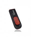 ADATA C008 16 GB, USB 2.0, Black/Red
