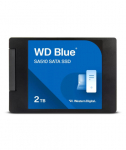 SSD WESTERN DIGITAL Blue SA510 2TB SATA 3.0 Write speed 520 MBytes/sec Read speed 560 MBytes/sec 2,5" TBW 500 TB MTBF 1750000