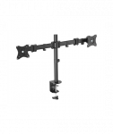 Digitus, Desk Mount, DA-90349, Adjustable Height, Rotate, Tilt, Black