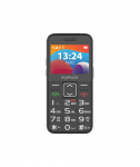 myPhone HALO, 3 LTE, Black, 2.4", IPS, 48 MB, 128 MB, Dual SIM, Nano SIM, 3G, Bluetooth, 2.1, USB version Type-C, Built-in