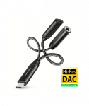 SOUND CARD ADAPTER USB-C/3.5MM/HI-RES DAC ADA-HCPD AXAGON