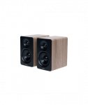 Edifier M60 Compact Desktop 2.0 Speakers, Classic Oak