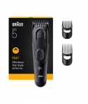 Juuksel&otilde;ikemasin Braun, HC5530 Series 5, Cordless, Number of length steps 17, Black