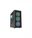 Fury PC Case, SHOBO SH8F ARGB, Black, Midi Tower