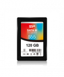 Silicon Power Slim S55 120 GB, SSD interface SATA, Write speed 420 MB/s, Read speed 550 MB/s