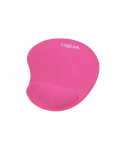 Logilink ID0027P Mouse Pad, Silcon Wrist, Pink | Logilink