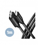 CABLE USB-C TO MICRO-B 1M/SPEED BLK BUMM3-CM10AB AXAGON