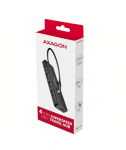 AXAGON USB-C 5Gbps 4‑pordiga reisihub must