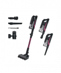 Tolmuimeja Hoover HF610HX 011, Handstick, Cordless, Operating time 40 min, Dust container 0.7 L, Black