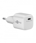 Goobay | USB-C PD GaN Fast Charger Nano (20 W), White