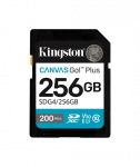 KINGSTON 256GB UHS-I SD Memory Card (Class 10, U3, V30)