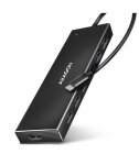 I/O HUB USB-C 7PORT FLAT/0.3M HUE-F7C AXAGON