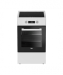 Pliit BEKO, FSM59305WDT, Hob type Induction, Oven type Electric, White, Width 50 cm, Grilling, Depth 60 cm, 60 L