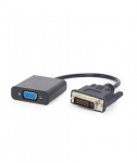 I/O ADAPTER DVI TO VGA/BLACK A-DVID-VGAF-01 GEMBIRD
