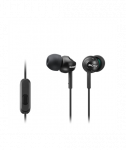 K&otilde;rvaklapid Sony In-ear EX series, Black, Sony, MDR-EX110AP, In-ear, Black