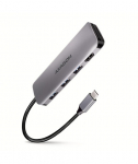 I/O HUB USB-C 5IN1/0.2M HMC-HCR3A AXAGON