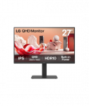 LG, 27BA54QB-B, 27", IPS, QHD, 16:9, 75 Hz, 5 ms, 2560 x 1440 pixels, 350 cd/m&sup2;, HDMI ports quantity 2