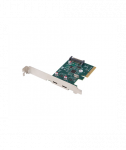 Lanberg PCI-Express X1 Card to 2X USB-C 3.2 GEN 2X1 Low profile | PCE-UC3-002
