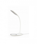 MOBILE CHARGER WRL DESK LAMP/WHT TA-WPC10-LED-01-W GEMBIRD