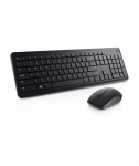 Juhtmevaba klaviatuur ja hiir Dell, Keyboard and Mouse, KM3322W, Batteries included, LT, Black, Wireless connection