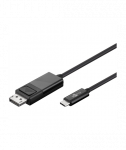 Goobay USB-C- DisplayPort adapter cable (4k 60 Hz) 79295 USB-C male, DisplayPort male, 1.2 m