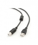 Cablexpert 1.8m USB 2.0 A/B M 1.8 m m, Black