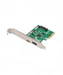 DIGITUS PCIe card, USB-C 3.1 Gen 2, 10Gpbs, USB-A 3.1