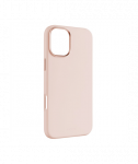 Fixed MagFlow, Back cover, Apple, iPhone 16 Plus, Liquid silicon, Pink