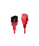 CABLE POWER IEC EXTENSION 2M/RED 30478 LINDY
