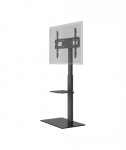 Goobay 58526 TV Floor Stand Basic (Size L), Black